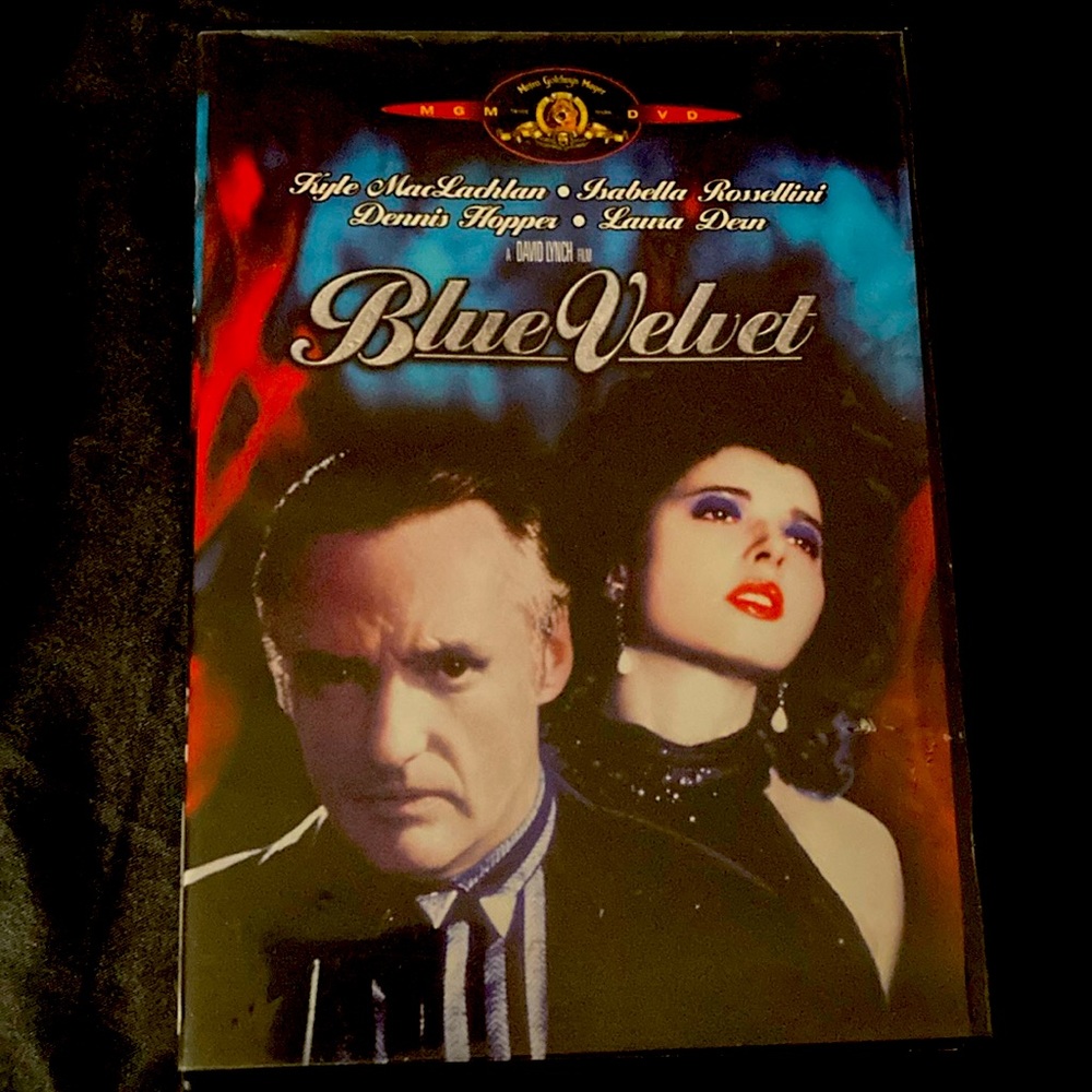 Blue Velvet David Lynch DVD Dennis Hopper Isabella Rossellini Kyle Maclachlan 86
